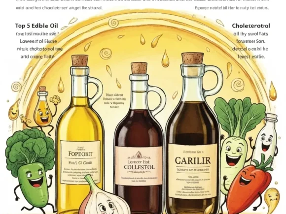 Top 5 Edible Oils for Lowering Cholesterol Naturally